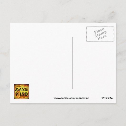 CARTE POSTALE DRAPEAU DES ÎLES VIRGIN (Dos)