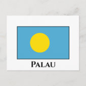 Carte Postale Drapeau des Palaos (Devant)