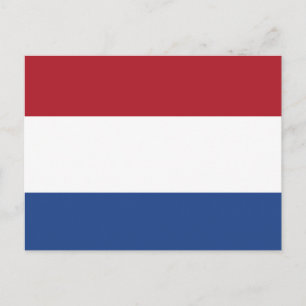 Carte Postale Drapeau des Pays-Bas