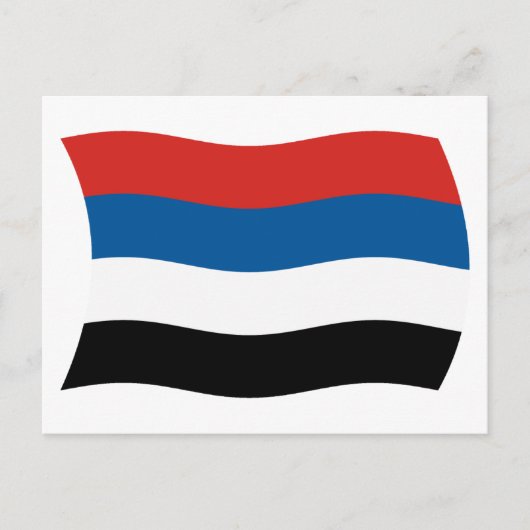 Carte postale Drapeau des peuples autochtones de C (Devant)