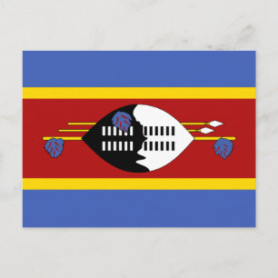 Carte Postale Drapeau d'Eswatini