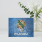 Carte Postale Drapeau d'État de l'Oklahoma (Debout devant)