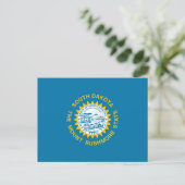 Carte Postale Drapeau d'État du Dakota du Sud (Debout devant)
