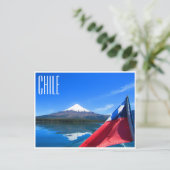 Carte Postale drapeau d'osorno chili (Debout devant)