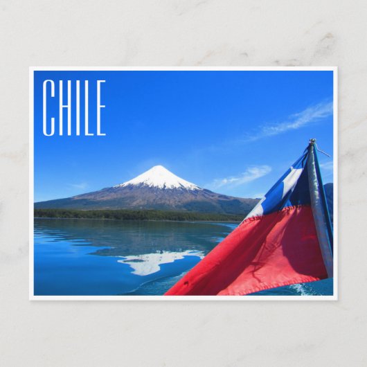 Carte Postale drapeau d'osorno chili (Devant)