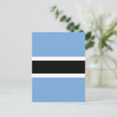 Carte Postale Drapeau du Botswana (Debout devant)
