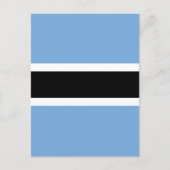 Carte Postale Drapeau du Botswana (Devant)