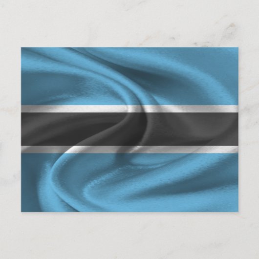 Carte Postale Drapeau du Botswana (Devant)