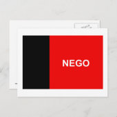 Carte Postale Drapeau du Brésil de Paraíba (Devant / Derrière)