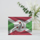 Carte Postale Drapeau du Burundi (Debout devant)