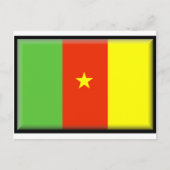 Carte Postale Drapeau du Cameroun (Devant)
