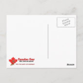 Carte Postale Drapeau du Canada - Alberta (Dos)