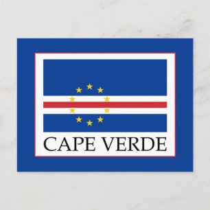 Carte Postale Drapeau du Cap-Vert