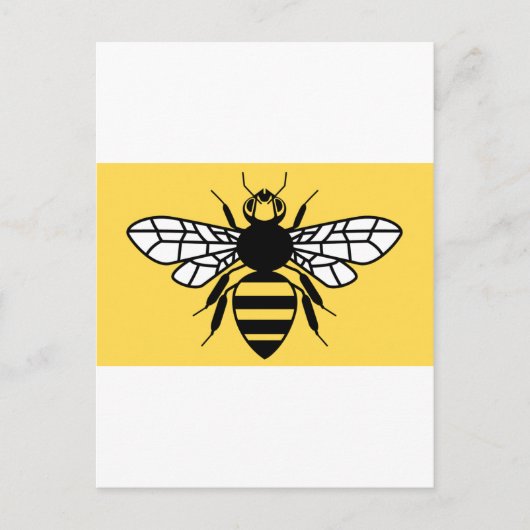 Carte Postale Drapeau du comté de Grand Manchester (Devant)