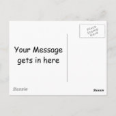 Carte Postale Drapeau du Danemark (Dos)