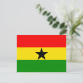 Carte Postale Drapeau du Ghana (Debout devant)