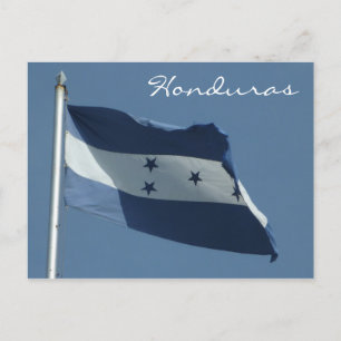 Carte Postale drapeau du Honduras