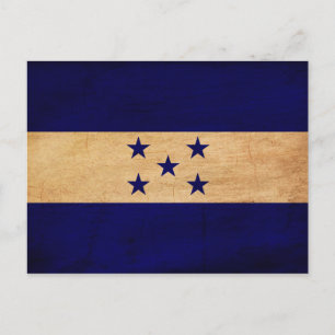 Carte Postale Drapeau du Honduras