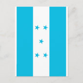 Carte Postale Drapeau du Honduras (Devant)