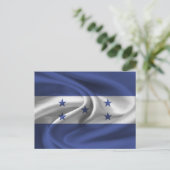 Carte Postale Drapeau du Honduras (Debout devant)