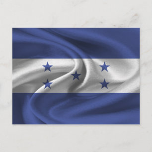 Carte Postale Drapeau du Honduras