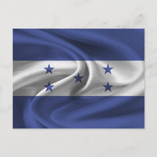 Carte Postale Drapeau du Honduras (Devant)
