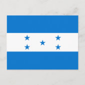 Carte Postale Drapeau du Honduras (Devant)