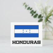 Carte Postale Drapeau du Honduras (Debout devant)