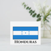 Carte Postale Drapeau du Honduras (Debout devant)