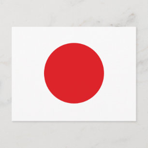Carte Postale Drapeau du Japon