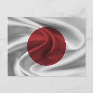 Carte Postale Drapeau du Japon
