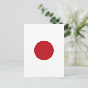 Carte Postale Drapeau du Japon