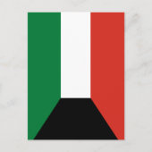 Carte Postale Drapeau du Koweït (Devant)