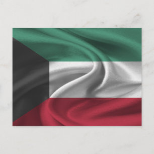 Carte Postale Drapeau du Koweït