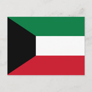 Carte postale Drapeau du Koweït