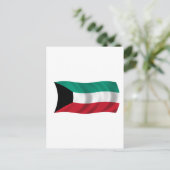 Carte Postale Drapeau du Koweït (Debout devant)