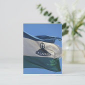 Carte Postale drapeau du lesotho déchiré (Debout devant)