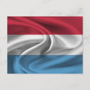 Carte Postale Drapeau du Luxembourg