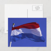 Carte Postale drapeau du Luxembourg RF) (Devant / Derrière)