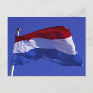 Carte Postale drapeau du Luxembourg RF)