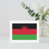 Carte Postale Drapeau du Malawi (Debout devant)