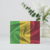 Carte Postale Drapeau du Mali (Debout devant)