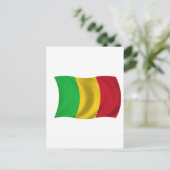 Carte Postale Drapeau du Mali (Debout devant)