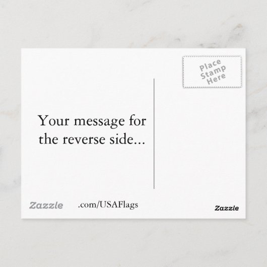 Carte Postale Drapeau du Maryland (Dos)