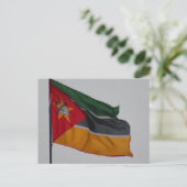 Carte Postale drapeau du Mozambique (Debout devant)