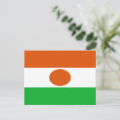 Carte Postale Drapeau du Niger (Debout devant)