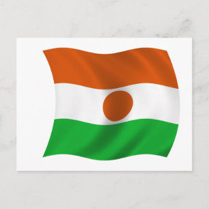 Carte Postale Drapeau du Niger