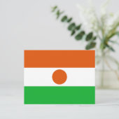 Carte Postale Drapeau du Niger (Debout devant)