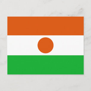 Carte Postale Drapeau du Niger