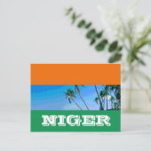 Carte Postale Drapeau du Niger (Debout devant)
